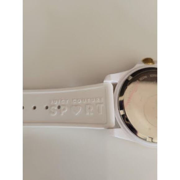 Juicy Couture Sport Women's Watch with Gold Tone Jeweled Bezel Animal Print Band - Picture 5 of 9